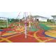 Triangle Large Playground Climbing Net Polyester Combination Rope SGS Certificated