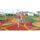 Triangle Large Playground Climbing Net Polyester Combination Rope SGS Certificated