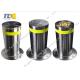 Water Proof Hydraulic Rising Bollards , Automatic Telescopic Barrier Posts