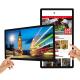32 inch wall mount android touch digital advertising screen with wifi network