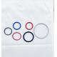 Color PTFE  Coated O Ring Corrosion Abrasion Resistance