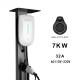 Swiping Card Column Mounted Portable 240v Type 1 EV Charger For Tesla BMW