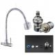 Pull Out Sprayer Kitchen Faucet Tap SUS304 Stainless Steel Bathroom Faucet ODM