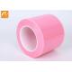 Pink Dental Barrier Film Roll with Dispenser Box 4 x 6 1200 Sheets Disposable Barrier Tape for Dental Clinic Tattoo Beauty Salon