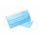 Disposable Non Woven Face Mask Blue Color Earloop Style No Pressure To Ears