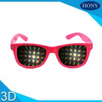 Diffraction glasses clear 13500 lines per inch for firework glasses