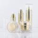 50g Cosmetic Packaging Sets Gold Empty Acrylic Pump Bottle Cosmetic Jar Suit