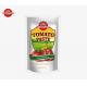 The 50g Stand-Up Sachet Of Tomato Paste Complies With ISO HACCP And BRC Standards Ensuring Factory Pricing Compliance