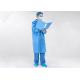 SMS Disposable Lab Coat With Pants Hospital Visitor Gown