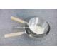 Anti Corrosion 18cm Stainless Steel Milk Pot With Wooden Handle