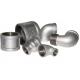 GI Plumbing 1/2 Npt Malleable Iron Pipe Fittings Gas Pipe Elbow High Hardness ANSI Standard
