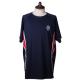 Polyester Round Neck Short Sleeve Loose Summer T Shirts Mens Casual Style