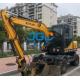 XYB75W-9 XYB75W-8T Excavator Glass Cab Front Lower Sliding Door On The Rear Side Of The Right Arm Tempered Glass