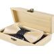 Hinged Lid Handmade Wooden Boxes For Gift Packaging , Small Natural Color Wooden Box With Lock