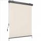 Vertical Awning, 160 X 250 Cm, Polyester, For Window Balcony, Beige
