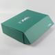 Green Corrugated Cardboard Shipping Boxes For Online Store Shipping