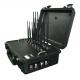 Build In Battery Anti Terrorism Equipment Suitcase Handheld Jammer With WIFI UHF VHF Signals