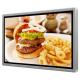 4K 65 Inch WIFI Advertising Wall Mounted Digital Signage