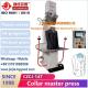 Automatic Touch Screen Jacket Pressing Machine PLC Steam Heating System