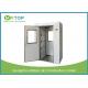 Cleanroom Stainless Steel Air Shower Fully Auto Controlled For Electronics