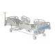 Two Function Medical Adjustable Hospital Manual Bed , Icu Bed With Wheels