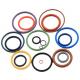 AS568 Standard Custom FFKM O Rings With Good Oil Resistance Compression Molding Technology