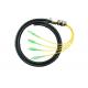 Outdoor MPO MTP Patch Cord , 0.25dB MTP MPO Cable Pre Terminated