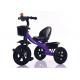Multi Color Kids Exercise Bike 75cm 6kg Three Wheel Baby Bike Stroller