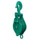 Hook Type Double Lashing Snatch Block / Pulley Block And Tackle For