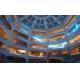 1/3 Scan 220v 60hz P10.42 Video Transparent Led Screen Display 3g Wifi Control transparent led screen