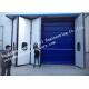Aesthetic Aluminum Alloy Industrial Garage Doors Folding For Warehouse , Simple Installation