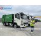 Howo 4x2 120HP 6cbm Compactor Garbage Truck For Sanitation Services