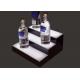 3 Tier Acrylic Display Rack For Champagne Beer Liquor Bottle Beverage Display