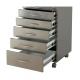 Dental Equipment Mobile Steel Storage Dental Cabinet With 5Drawers
