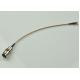 TNC Female To MMCX Right Angle Rf Coaxial Cable Assembly RG 178 50 OHM