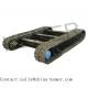 Rubber crawler track undercarriage/Rubber track chassis/Rubber track undercarriage