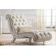 White French Luxury Chaise Lounge