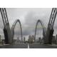Heavy Duty Bailey Structural Steel Bridge Strong Quakeproof Steel Arch Bridge