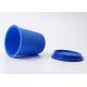 30g Capacity Blue Coffee Pod Capsules With Aluminum Seal Liner And Lid