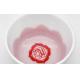 8  lotus chakra design Frosted Quartz Crystal Singing Bowl for musical entertainment