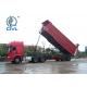 Sinotruk Cimc End Dump Semi Trailer Trucks Trailer With Front Lifting 50 Ton 3 Axle