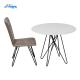 Diameter 900mm Modern Customized Ceramic Kitchen Tables, Knock-Down, Indoor Type DT-1024