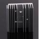 Square Shape Heat Sink Aluminum Profiles Easy Installation High Precision Standard