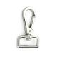 Eco-friendly Snap Spring Swivel Hook Nickel Metal Snap Hook for Custom Logo Handbags