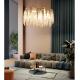 Living Room Luxurious G9 Led Crystal Pendant Light AC265V