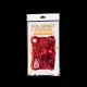 Plastic Colorful Tassel Red Foil Backdrop Adds Fun To Celebrations Birthday Curtain Foil