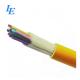 Multimode Armored Ftth Fiber Optic Cable 12 Core Coaxial Type For Telecommunication