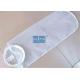 Plastic Ring Liquid Filter Bags Nylon Filter Mesh Excellent Thickness Uniformity
