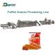 Corn Puffed Snacks Double Extruder Line