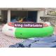 Aquatic Green / White Jumping Inflatable Water Toy , PVC 5m Diameter Water Trampoline